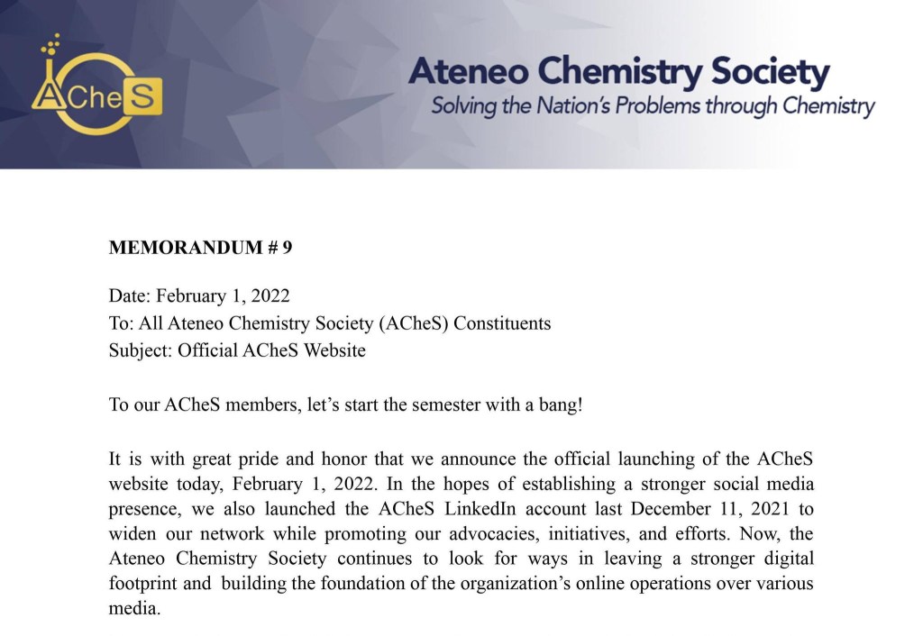 Memorandum 9