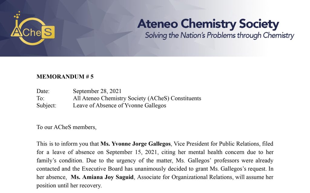 Memorandum 5